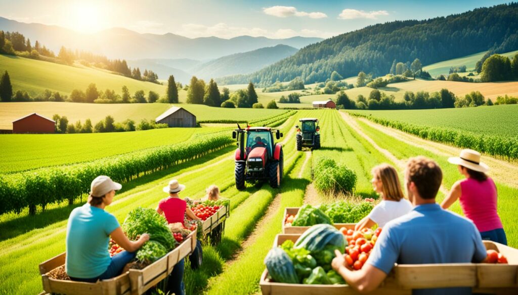 Agritourism benefits