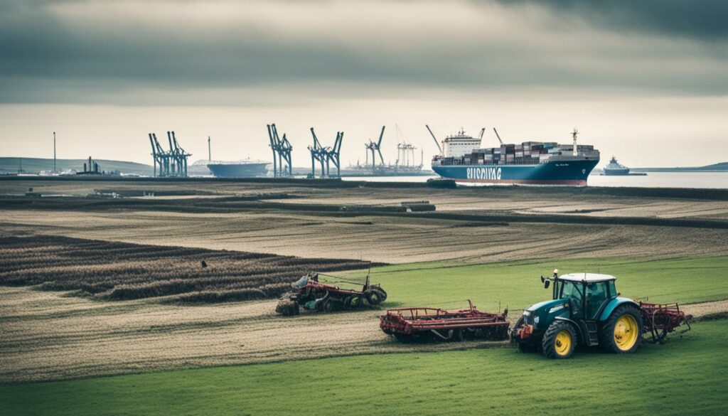 Brexit impact on UK farming exports