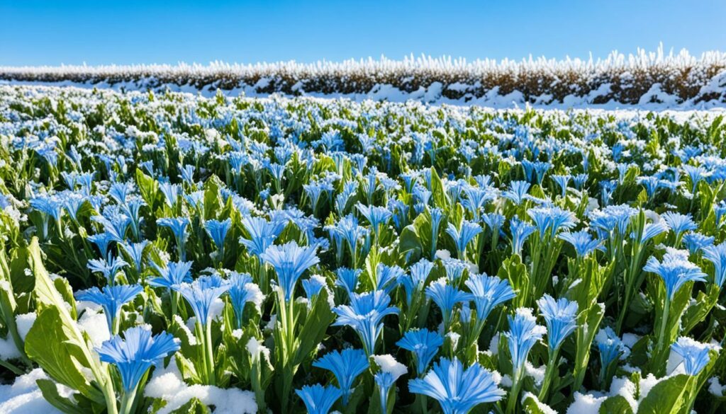 Chicory winter forage crop varieties