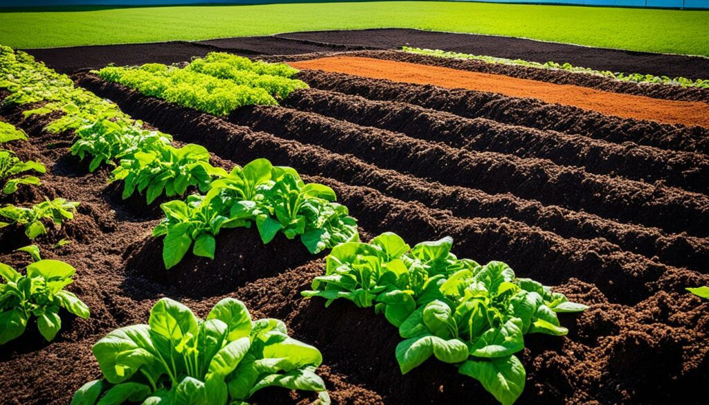 Compost soil health improvement