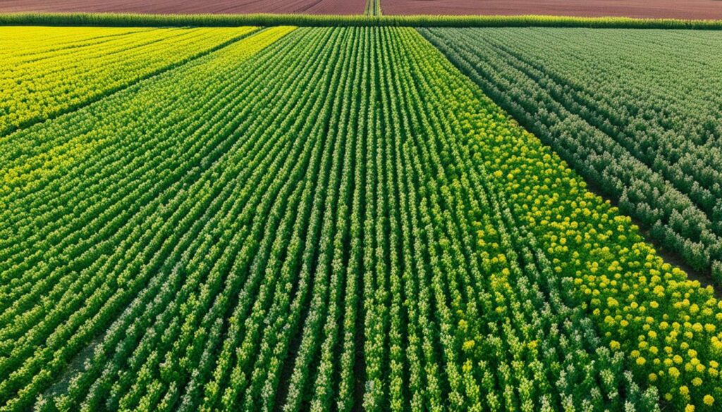 Cover crops in seasonal farming