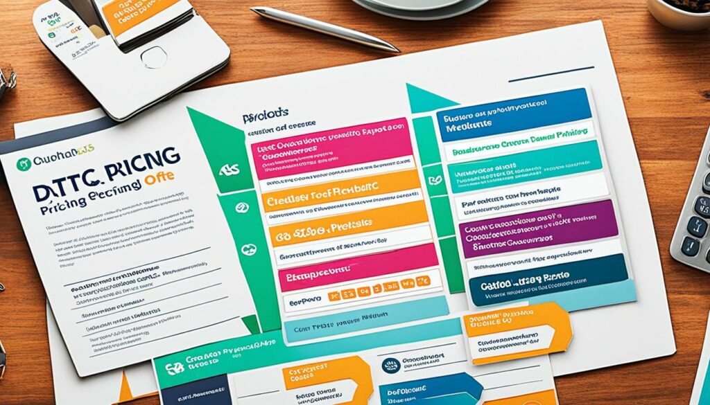 DTC pricing strategies illustration