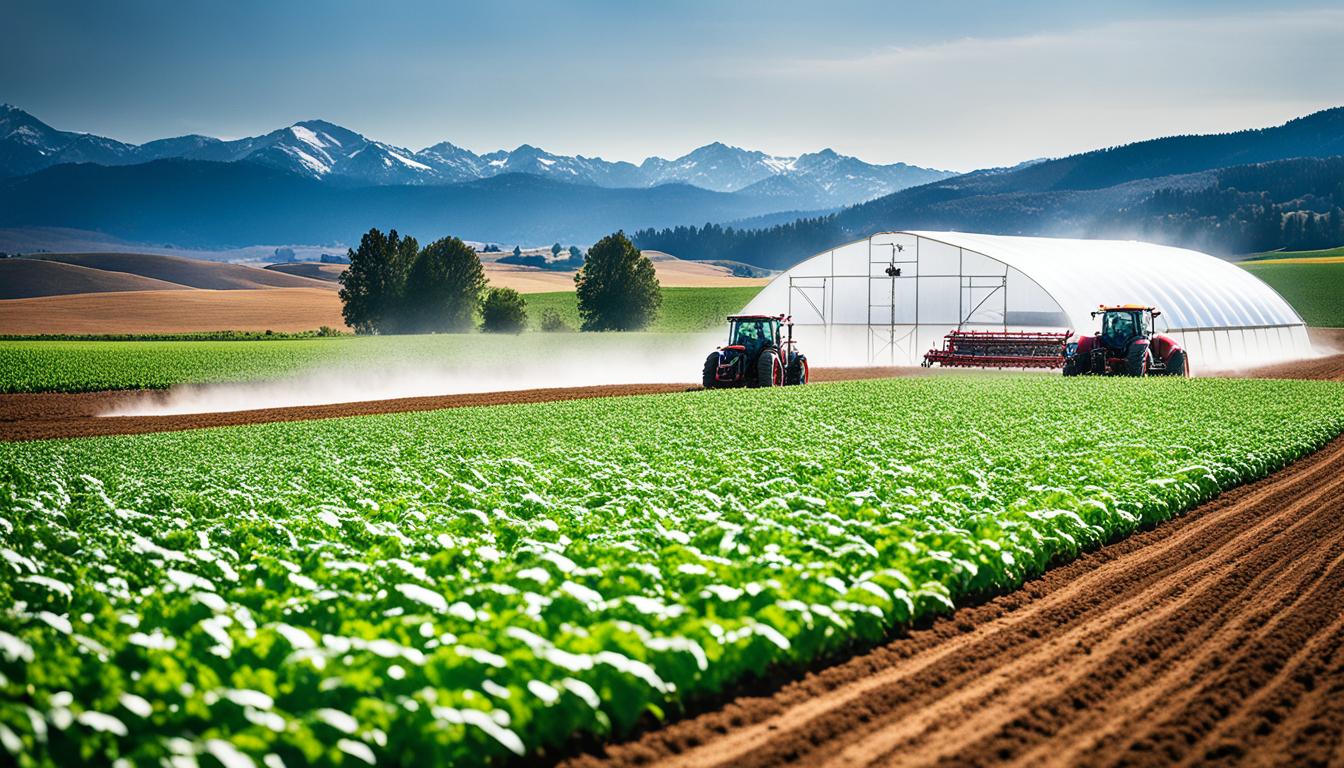 Efficient water use agriculture