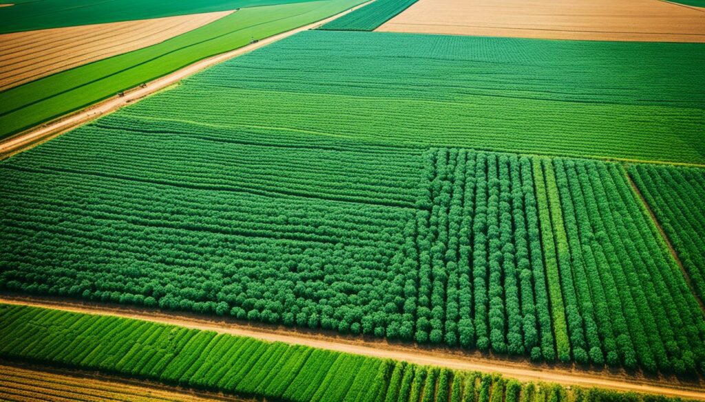 Environmental benefits of precision farming