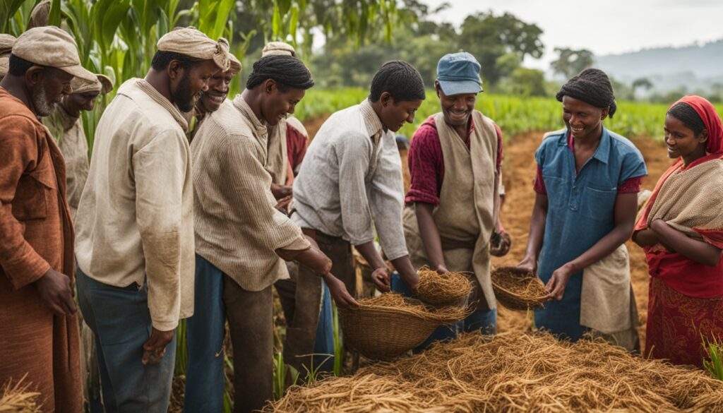 Expert guidance in farming workshops