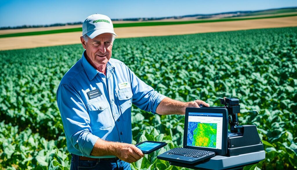 Farm management with satellite imagery