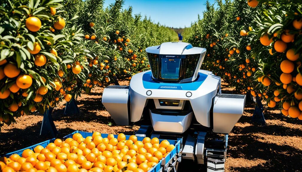 Fruit picking robotics