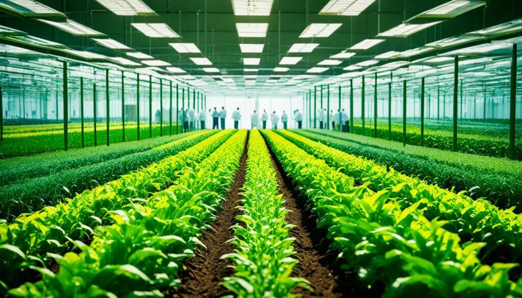 Genetically modified organisms in agriculture