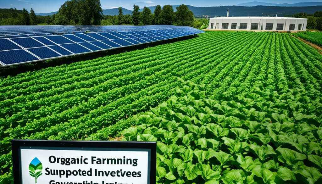 Government support for organic farming