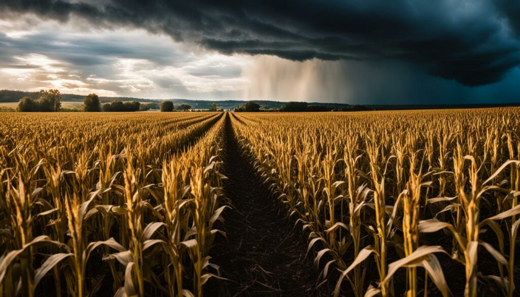 Impact of climate change on crop market trends