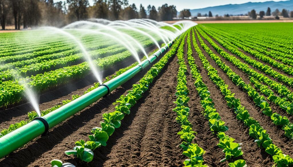 Innovative irrigation strategies