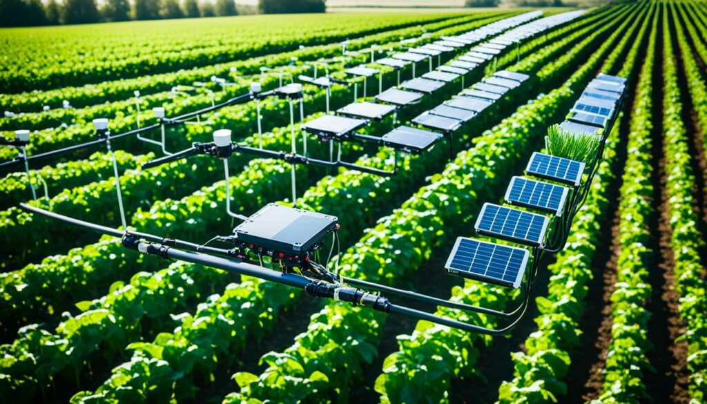 IoT in agricultural sector