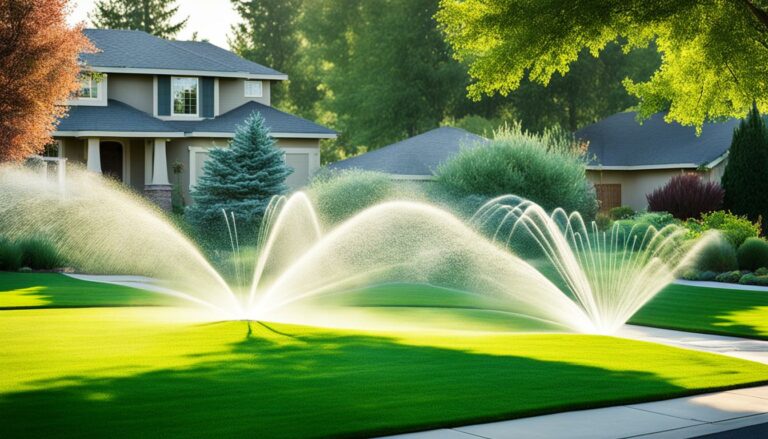 Irrigation system maintenance