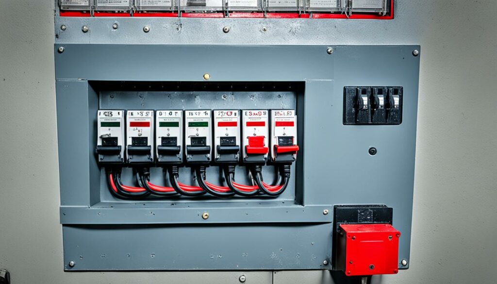 Lockout switches on farms