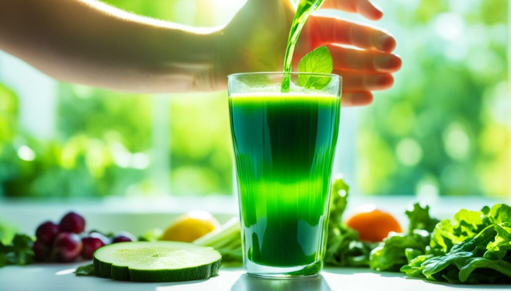 Mary's green juice