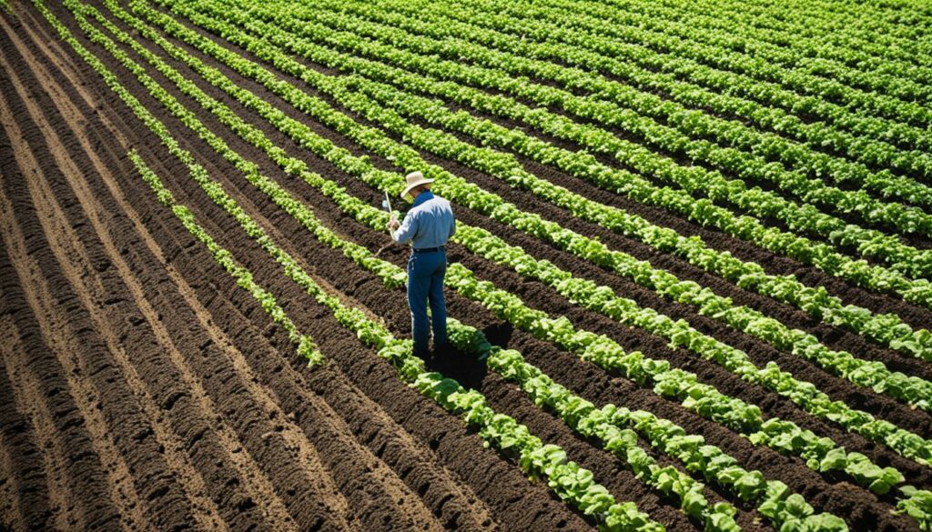 Organic farming and soil health management practices
