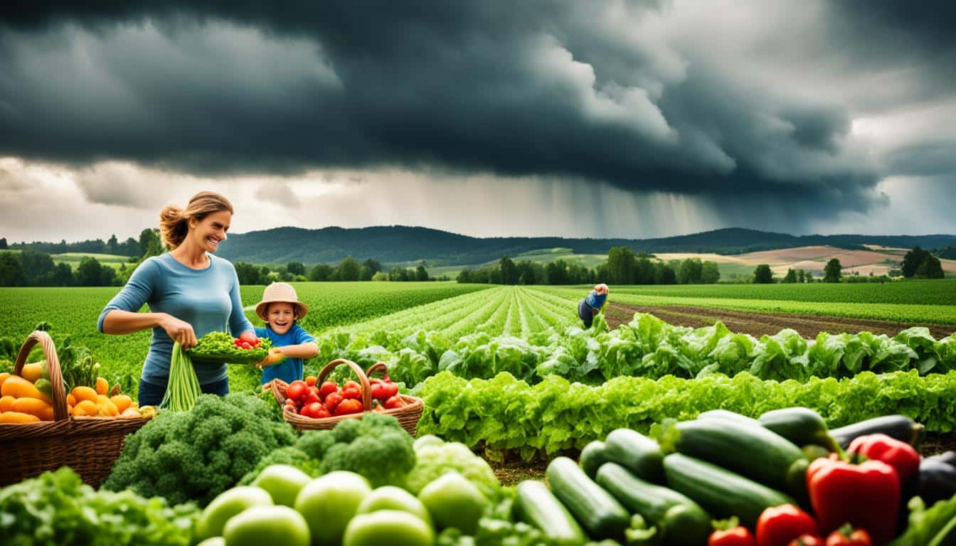 Organic farming benefits