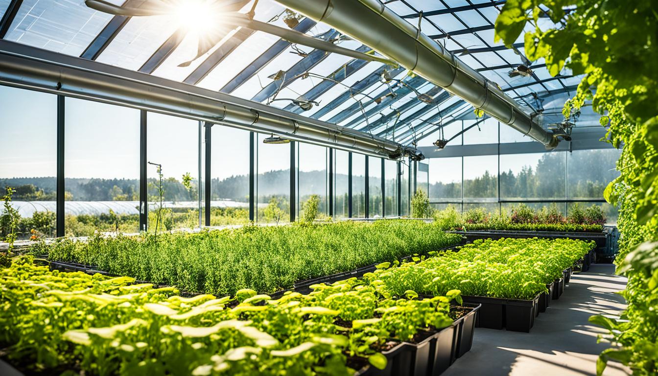 Organic greenhouse farming