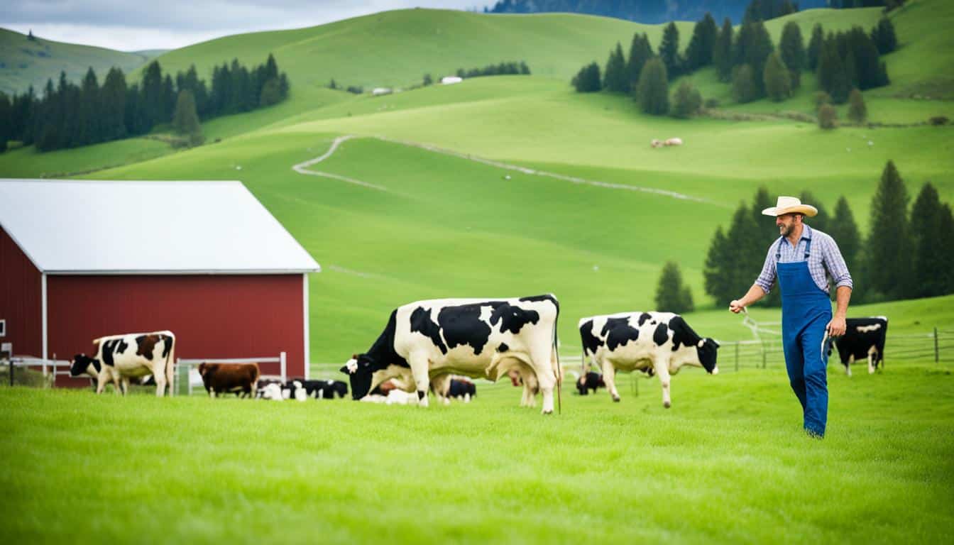 Organic livestock farming