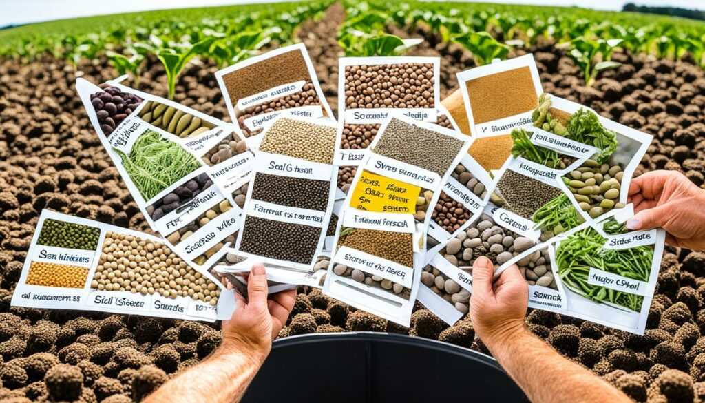 Proper seed selection