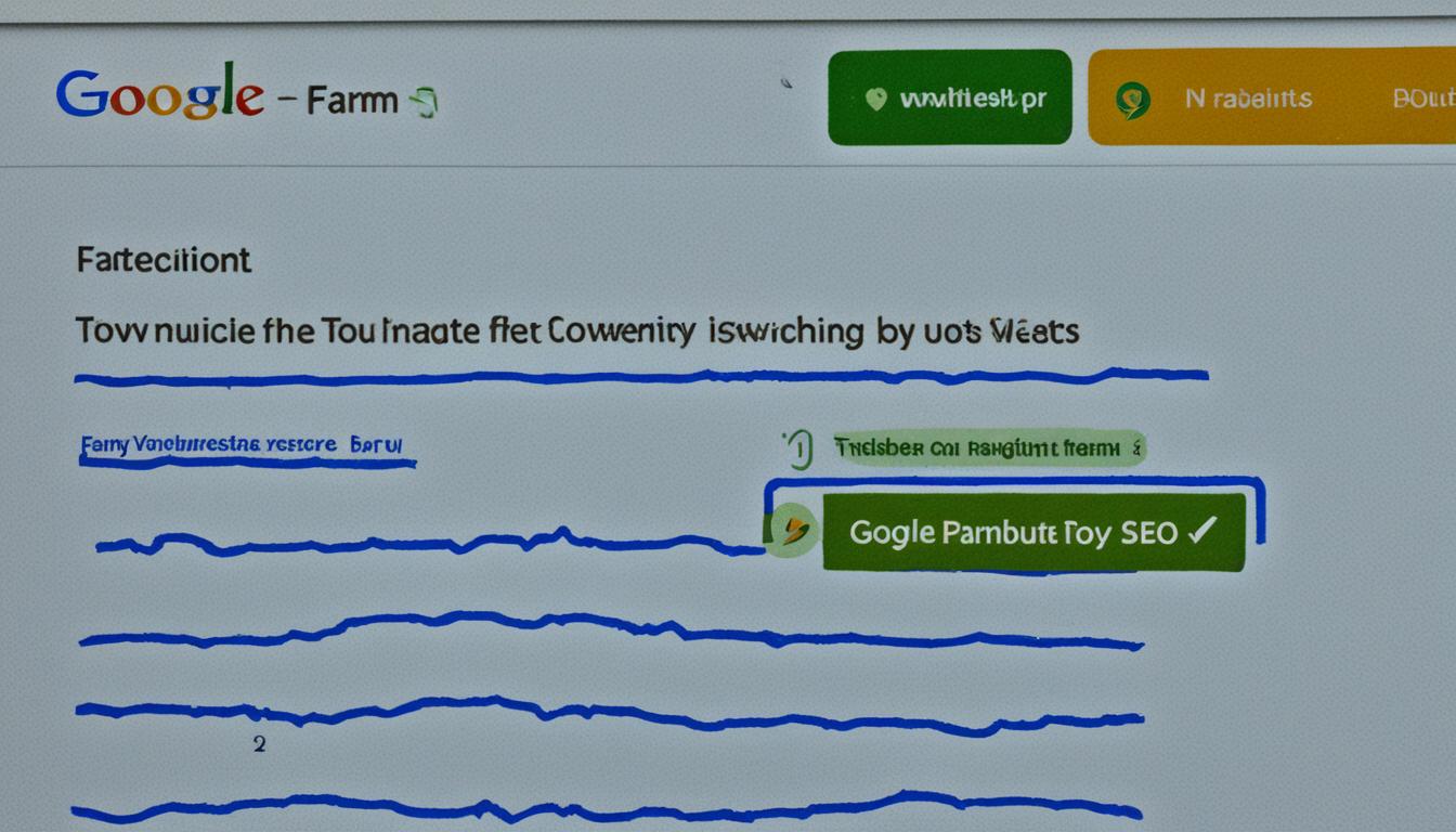 SEO strategies farm websites