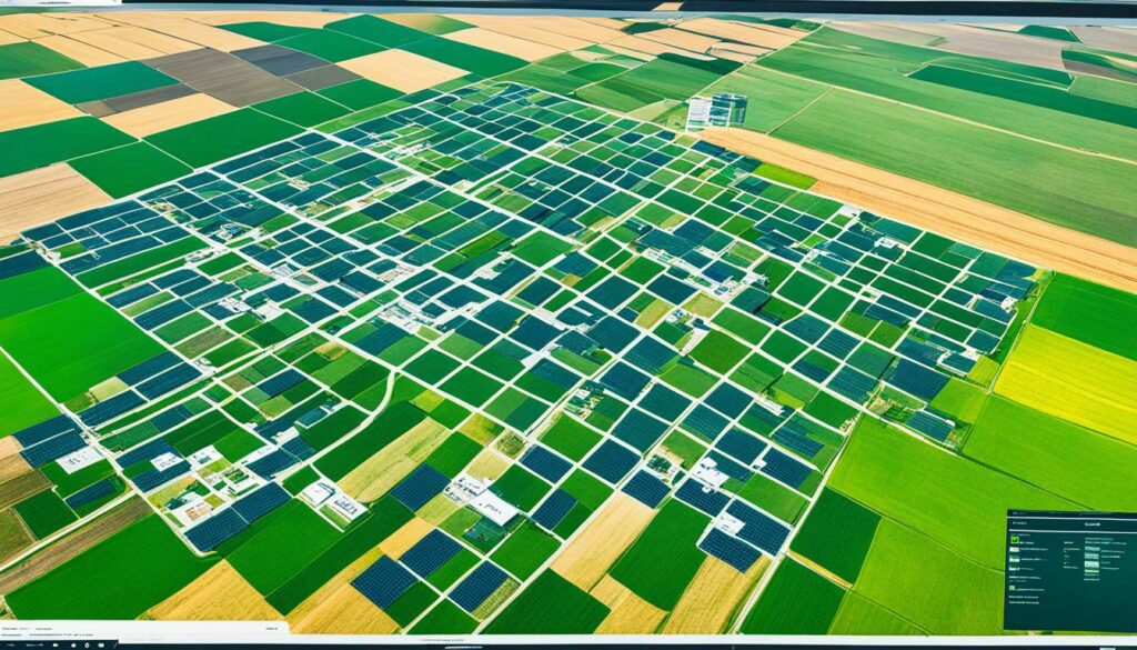 Satellite data in farm software