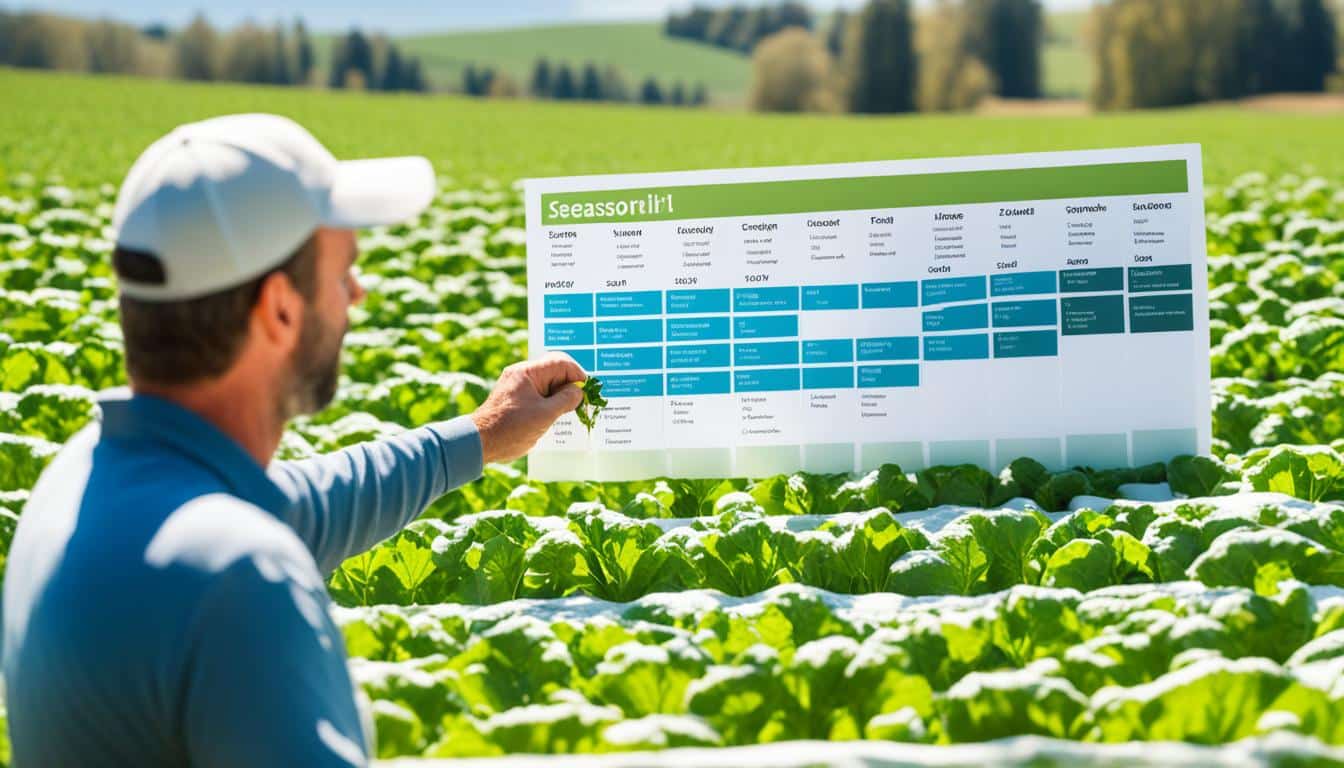 Seasonal agricultural tips