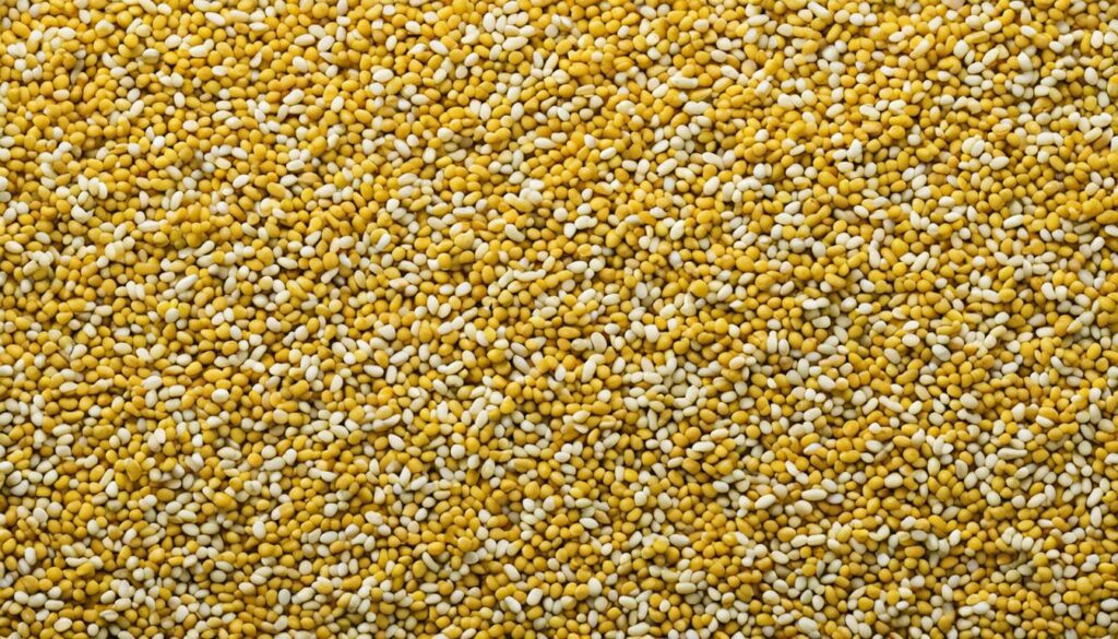 Seasonal grain price fluctuations