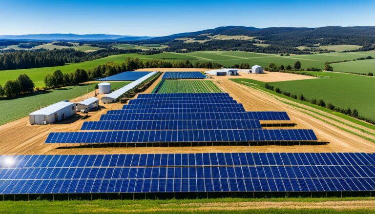 Solar energy for farms