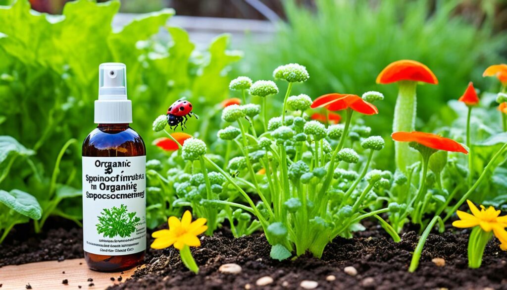 Spinosad in organic gardening