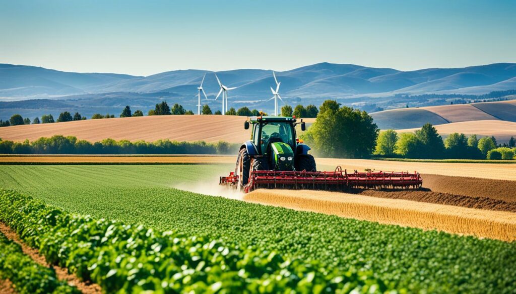 Transition to sustainable farming