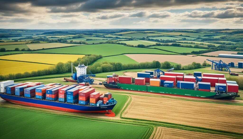 UK to US agricultural exports