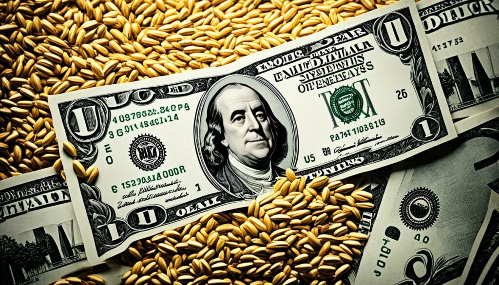 US dollar influence on export