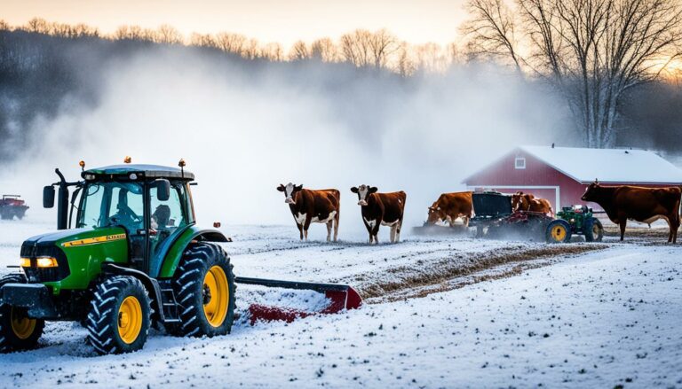 Winter farm maintenance