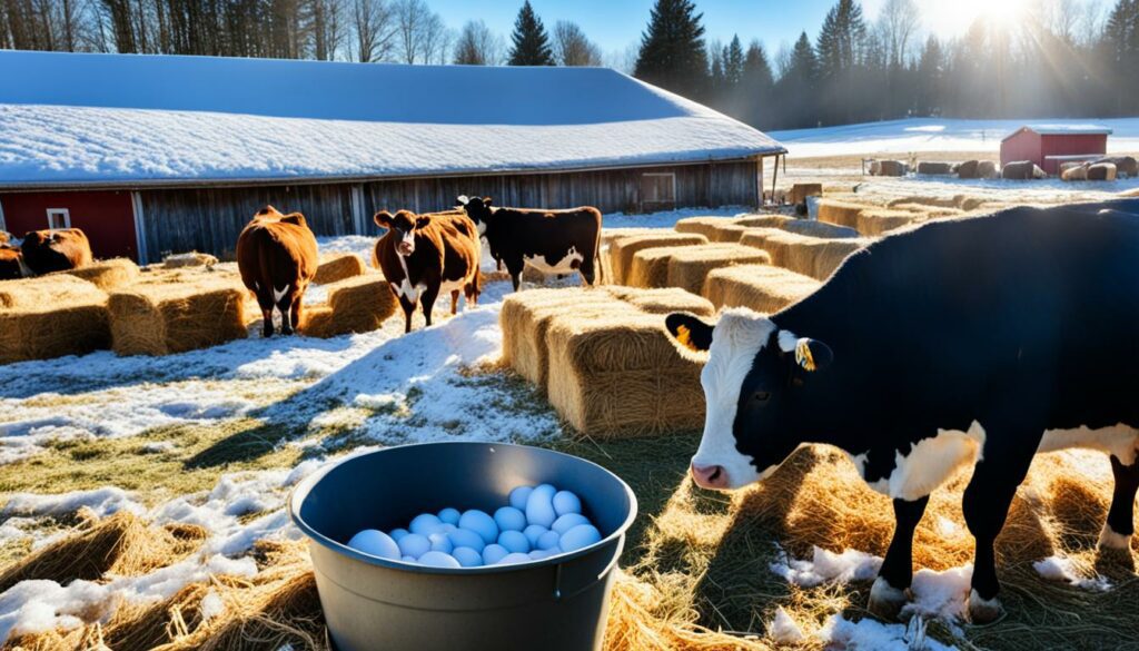 Winter livestock care