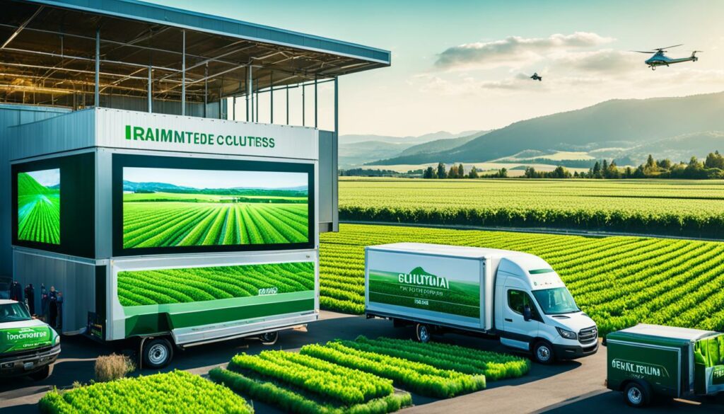 agricultural e-business success