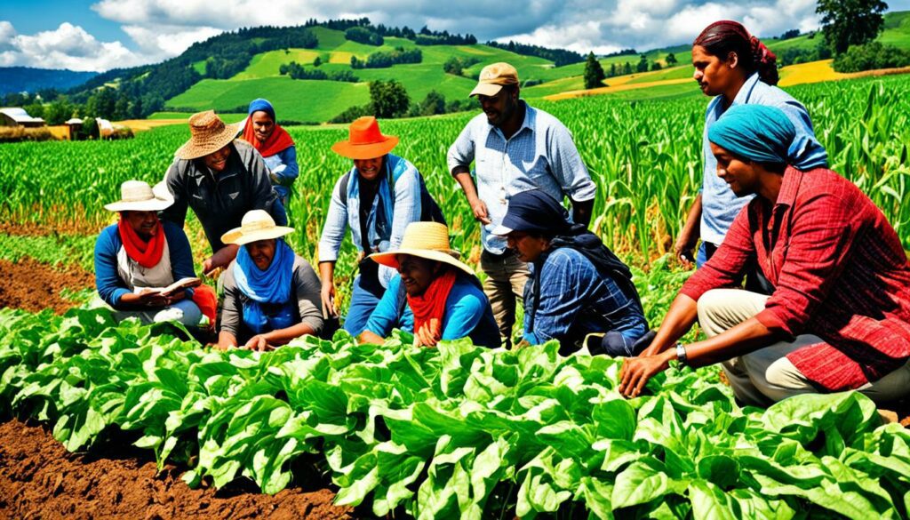 agricultural peer support networks