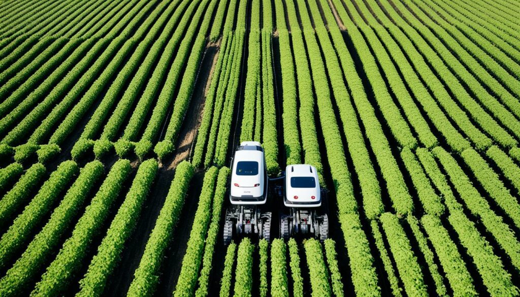 agricultural robots' efficiency