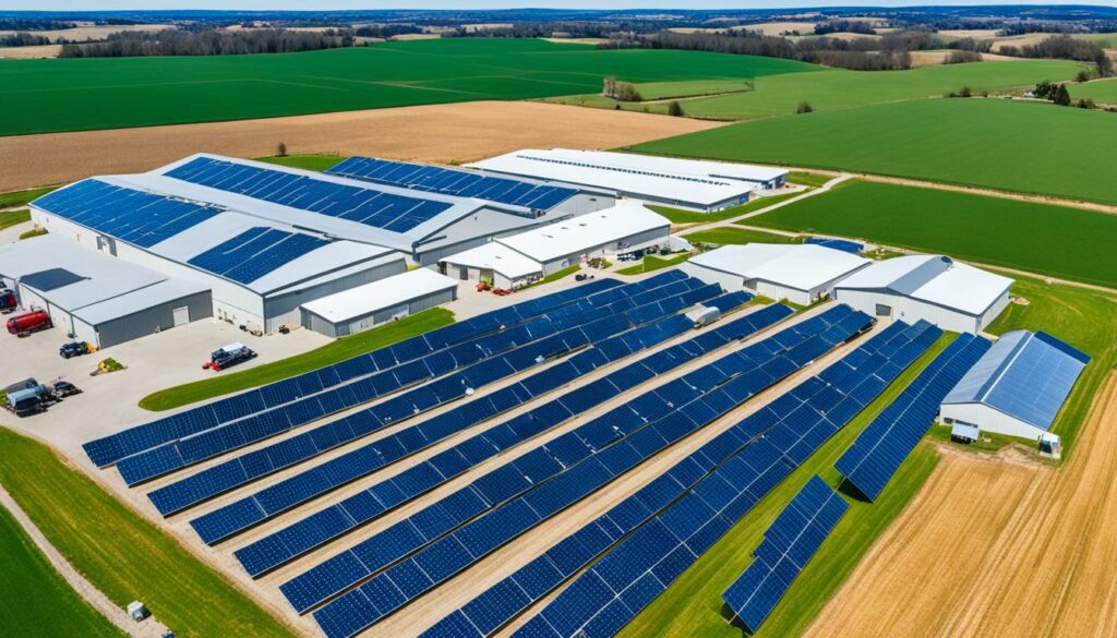 agricultural solar panels