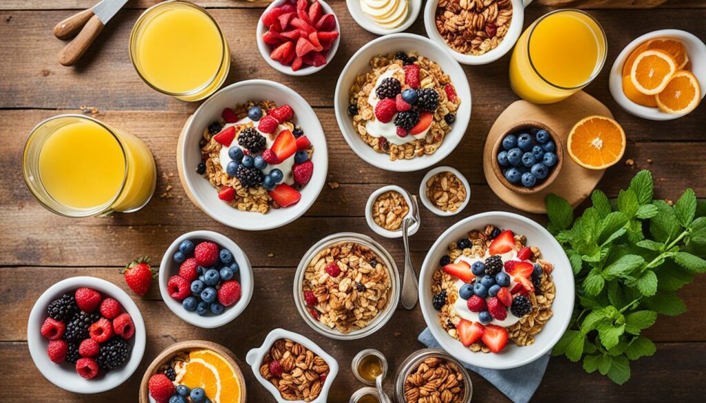 agricultural themed breakfast options