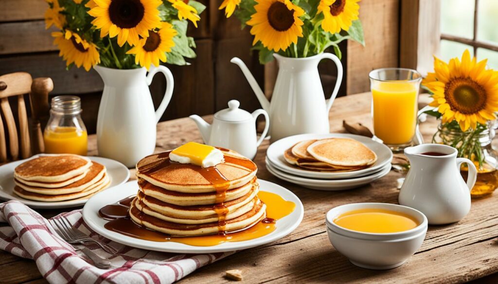 agricultural themed breakfast options