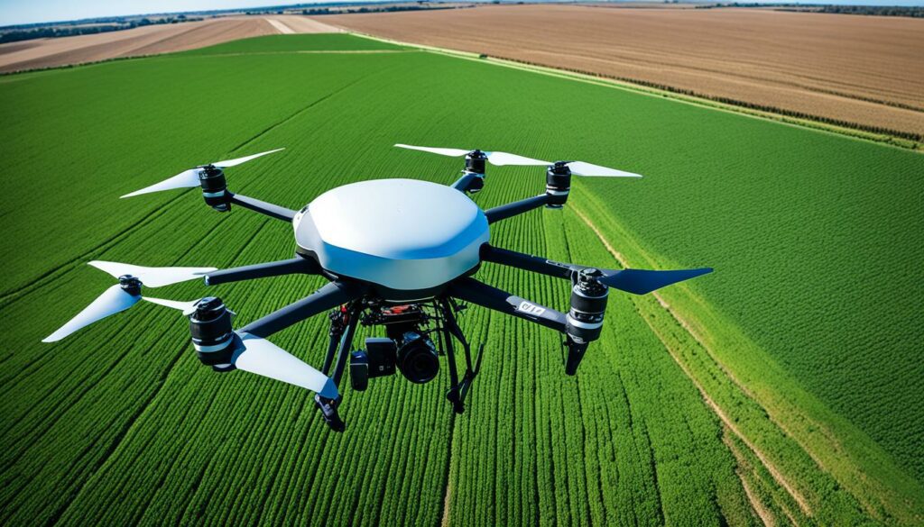 agriculture drone usage