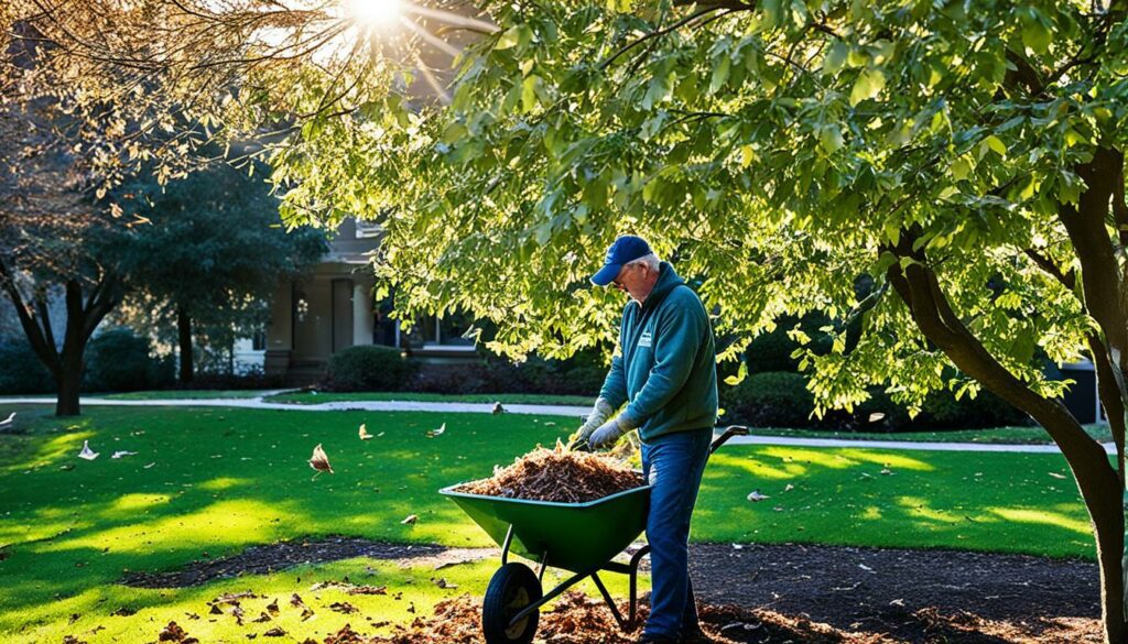 application techniques for organic mulches