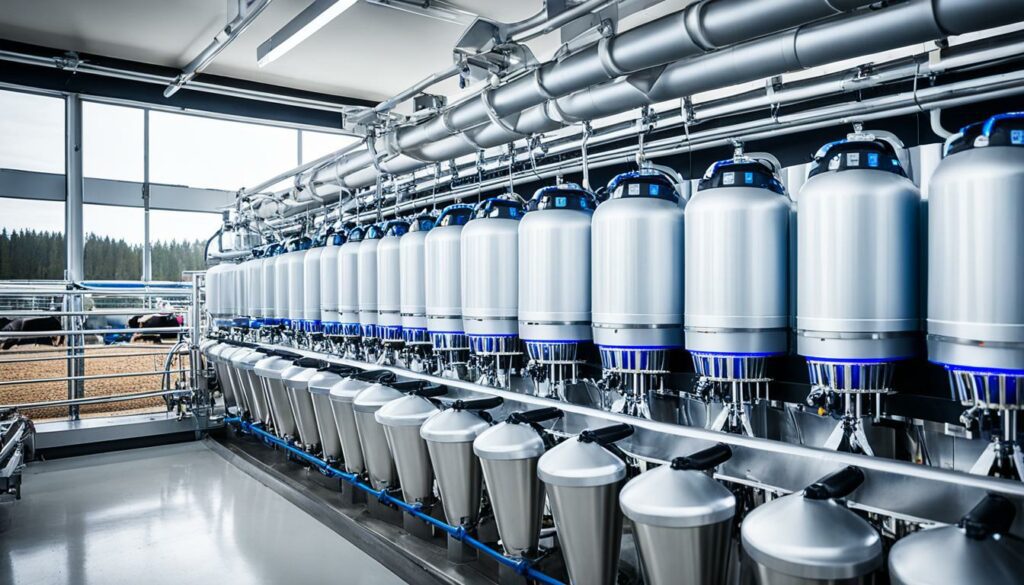 automated milking machines