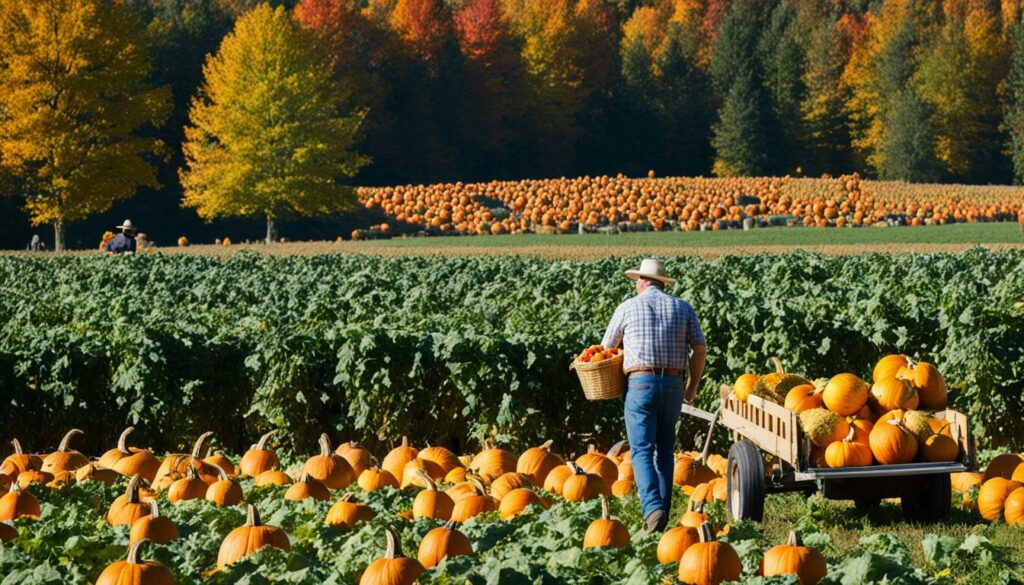 autumn farm chores