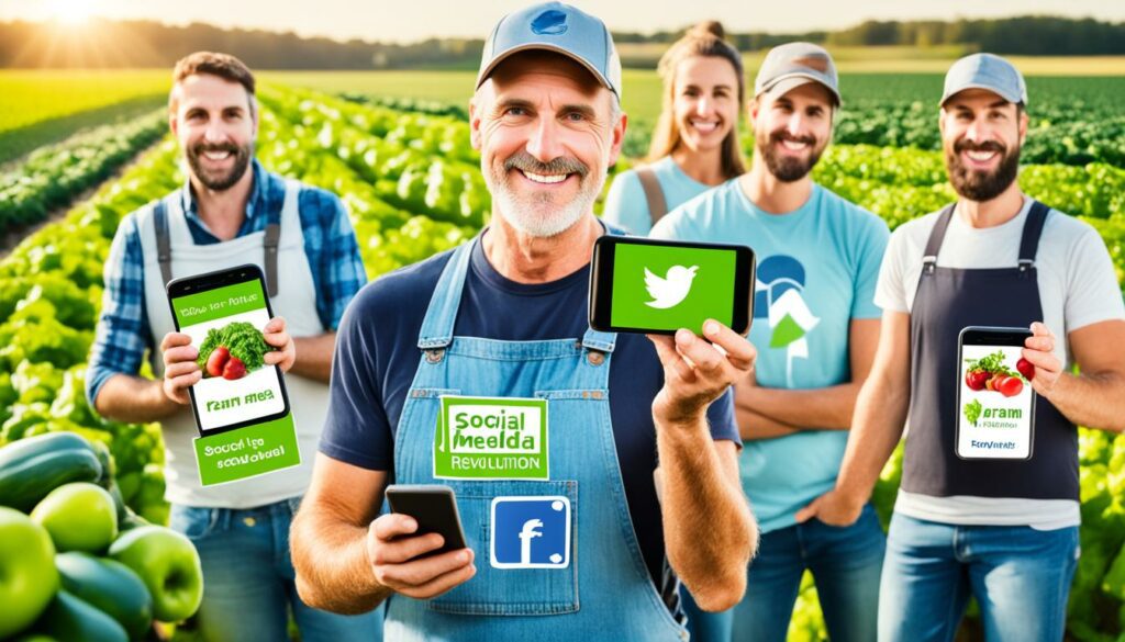 boosting farm revenue through social media