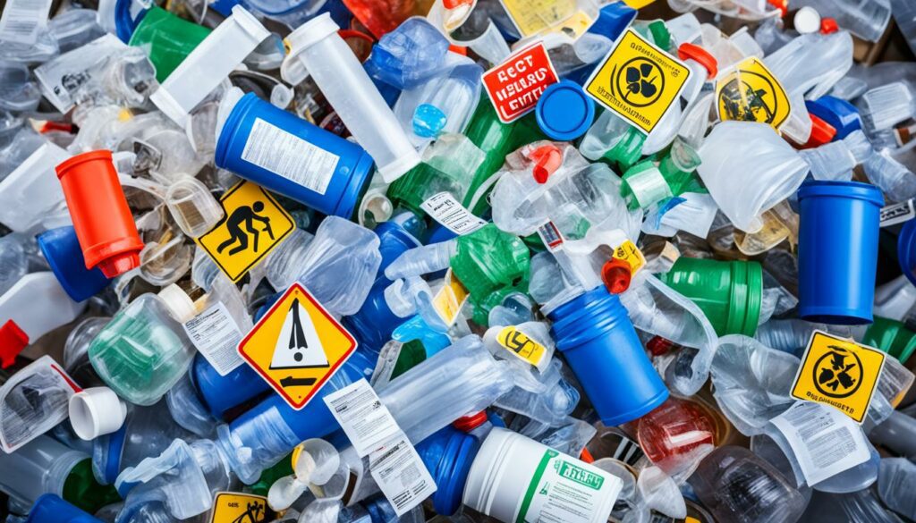 challenges in plastic waste regulations compliance