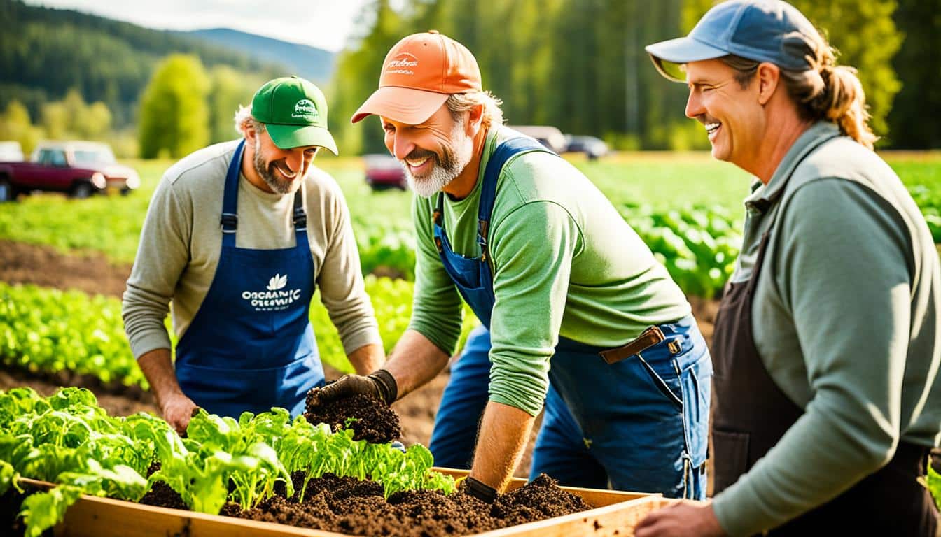 collaboration in organic farming