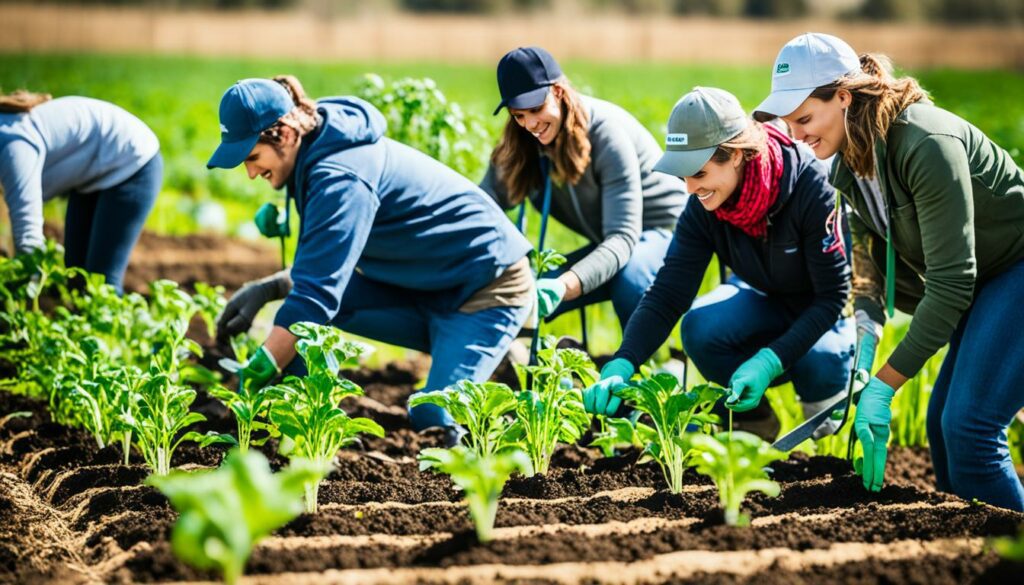 collaborative organic farming challenges