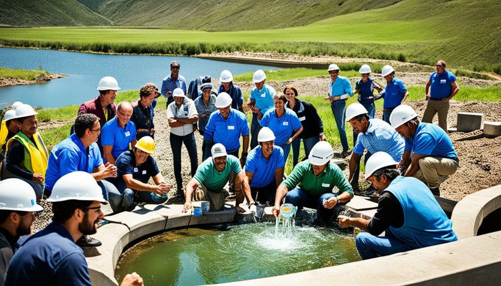 community engagement in water management